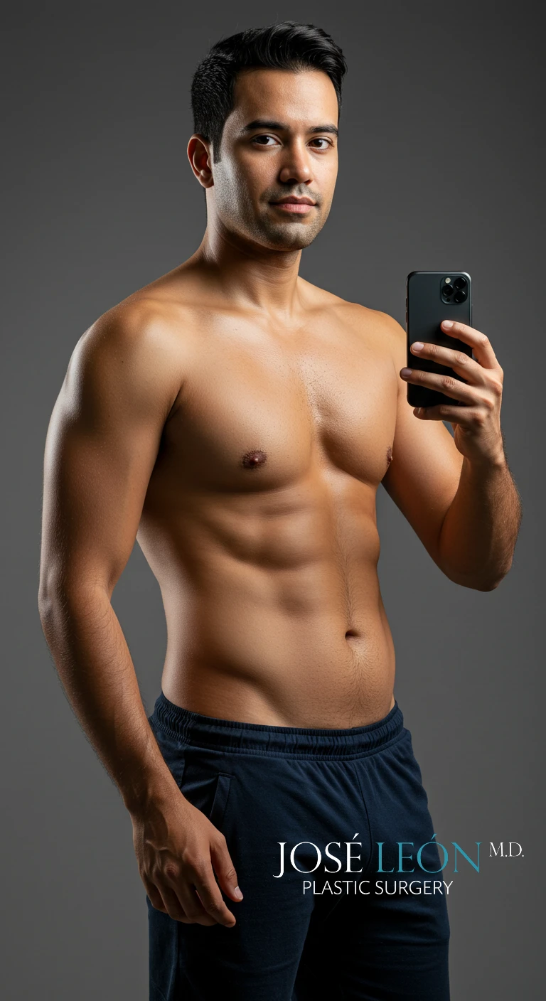 vaser liposuction males | Dr. José León MD, board certified plastic surgeon in Santo Domingo