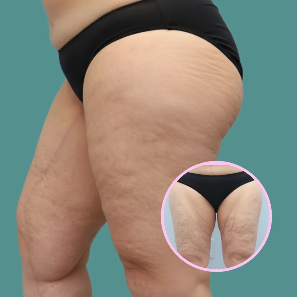 Thigh lift, Post Bariatric Transformations by Dr. José León MD, board certified plastic surgeon, Santo Domingo, Dominican Republic